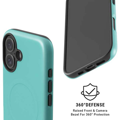 Turquoise iPhone 16 Magsafe Impact Case