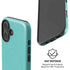 Turquoise iPhone 16 Magsafe Impact Case