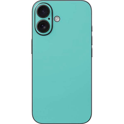 Turquoise iPhone 16 Skin