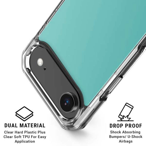 Turquoise iPhone 17 Air Clear Case