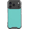 Turquoise iPhone 17 Pro Clear Case