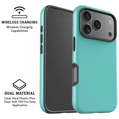 Turquoise iPhone 17 Pro Magsafe Impact Case
