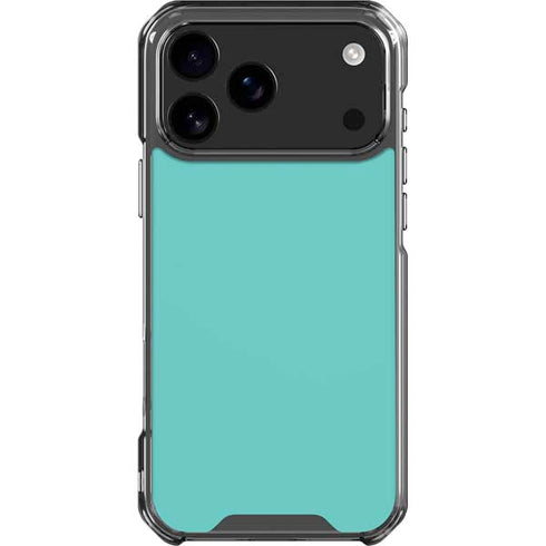 Turquoise iPhone 17 Pro Max Clear Case