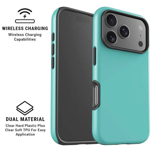Turquoise iPhone 17 Pro Max Magsafe Impact Case