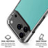 Turquoise iPhone 18 Pro Clear Case