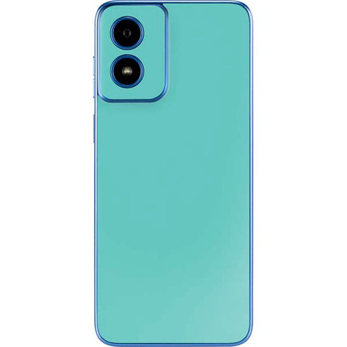Turquoise Moto G Play 4G (2024) Skin