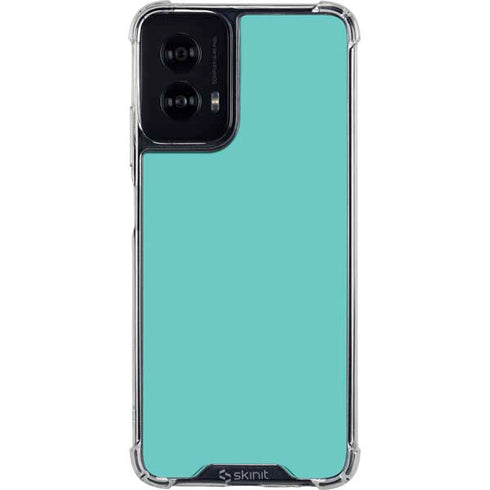 Turquoise Moto G Power 5G (2024) Clear Case