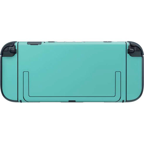 Turquoise Nintendo Switch 2 (2025) with Joy-Con Skin