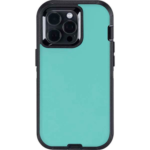 Turquoise Otterbox Defender iPhone Skin