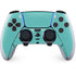 Turquoise Blue Solid PS5 DualSense Edge Pro Controller Skin