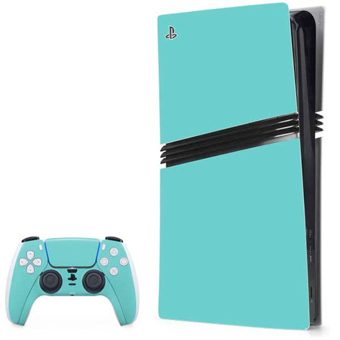 Turquoise PS5 Pro Bundle Skin