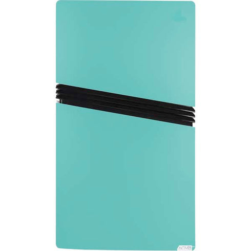 Turquoise PS5 Pro Console Skin
