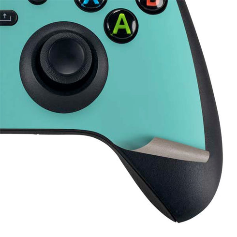 Turquoise Blue Solid Xbox Series X Bundle Skin