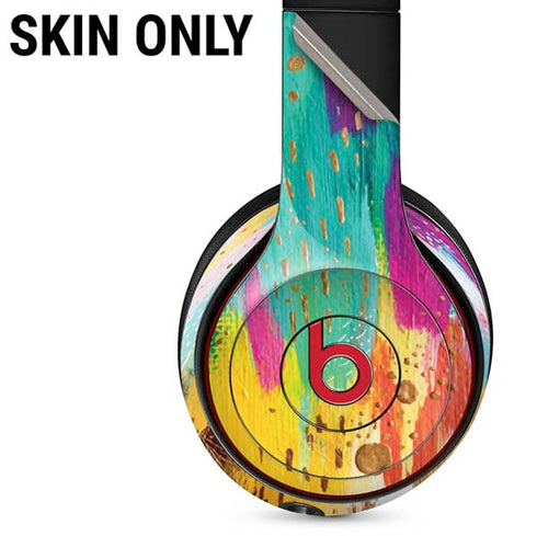 Turquoise Brush Stroke by Etta Vee Beats Solo 3 Wireless Skin