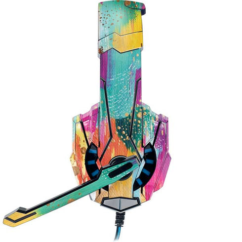 Turquoise Brush Stroke by Etta Vee BENGOO G9000 Skin