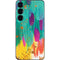 Turquoise Brush Stroke by Etta Vee Galaxy A16 5G Skin