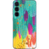 Turquoise Brush Stroke by Etta Vee Galaxy A35 5G Skin