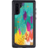 Turquoise Brush Stroke by Etta Vee Galaxy Cases