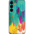 Turquoise Brush Stroke by Etta Vee Galaxy S25 Skin