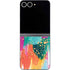 Turquoise Brush Stroke by Etta Vee Galaxy Z Flip6 Skin