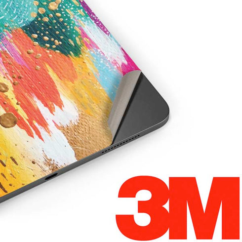 Turquoise Brush Stroke by Etta Vee Apple iPad Pro Skin