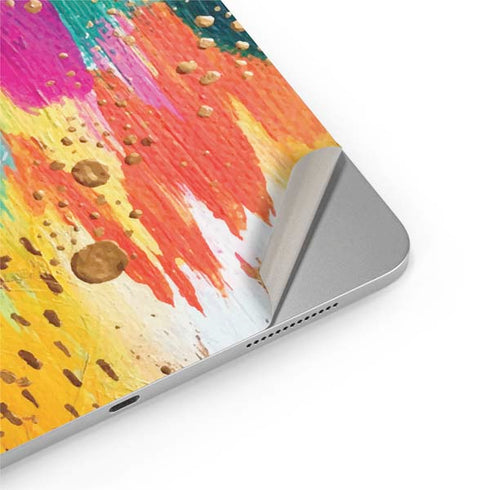 Turquoise Brush Stroke by Etta Vee iPad Pro 13in M4 (2024) Skin