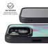 Turquoise Brush Stroke by Etta Vee iPhone 15 Plus Kickstand Case