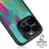 Turquoise Brush Stroke by Etta Vee iPhone 16 Pro Kickstand Case
