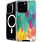 Turquoise Brush Stroke by Etta Vee iPhone 16 Pro MagSafe Case