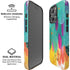 Turquoise Brush Stroke by Etta Vee iPhone 16 Pro Magsafe Impact Case