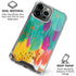 Turquoise Brush Stroke by Etta Vee iPhone 16 Pro Max Clear Case