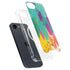 Turquoise Brush Stroke by Etta Vee iPhone 16e MagSafe Case