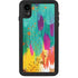 Turquoise Brush Stroke by Etta Vee iPhone Cases