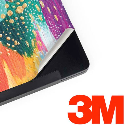 Turquoise Brush Stroke by Etta Vee Dell Latitude Skin