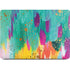 Turquoise Brush Stroke by Etta Vee Apple MacBook Air Skin