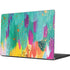 Turquoise Brush Stroke by Etta Vee Apple MacBook Pro 14-inch Skin