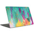 Turquoise Brush Stroke by Etta Vee MacBook Skins