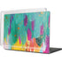 Turquoise Brush Stroke by Etta Vee MacBook Cases