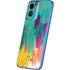 Turquoise Brush Stroke by Etta Vee Moto G Play 4G (2024) Skin