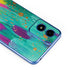 Turquoise Brush Stroke by Etta Vee Moto G Play 4G (2024) Skin