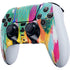Etta Vee Turquoise Brush Stroke PS5 DualSense Edge Pro Controller Skin