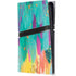 Turquoise Brush Stroke by Etta Vee PS5 Pro Console Skin
