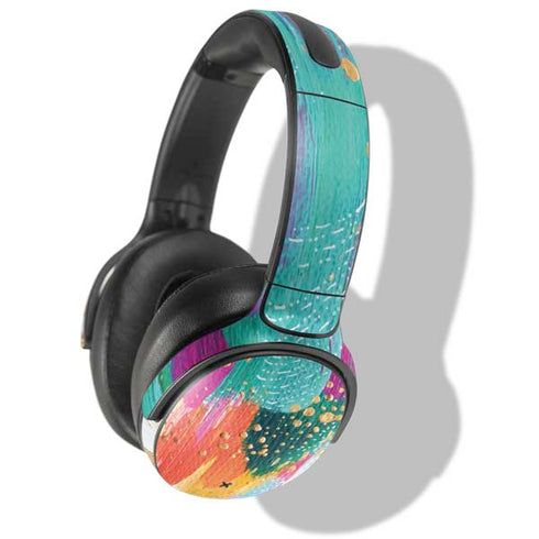 Turquoise Brush Stroke by Etta Vee Skullcandy Venue Skin