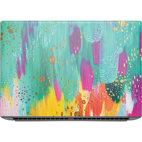 Turquoise Brush Stroke by Etta Vee HP ZBook Fury 16 G10 Skin
