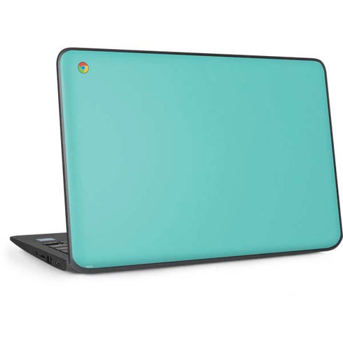 Turquoise HP Chromebook Skin
