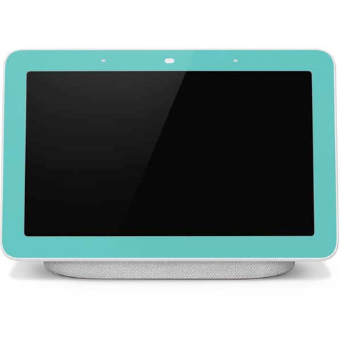 Turquoise Google Home Hub Skin