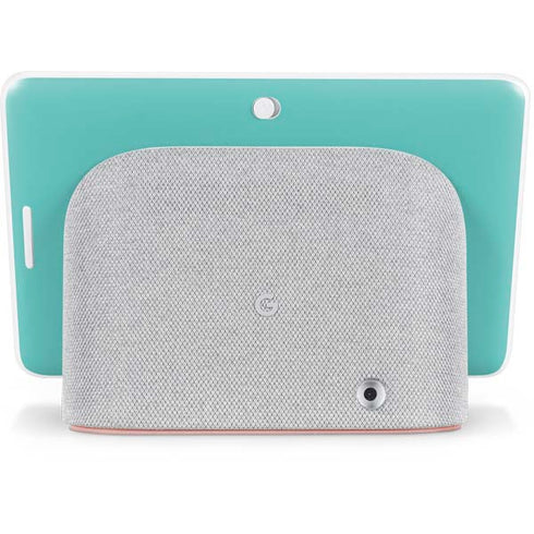 Turquoise Google Home Hub Skin