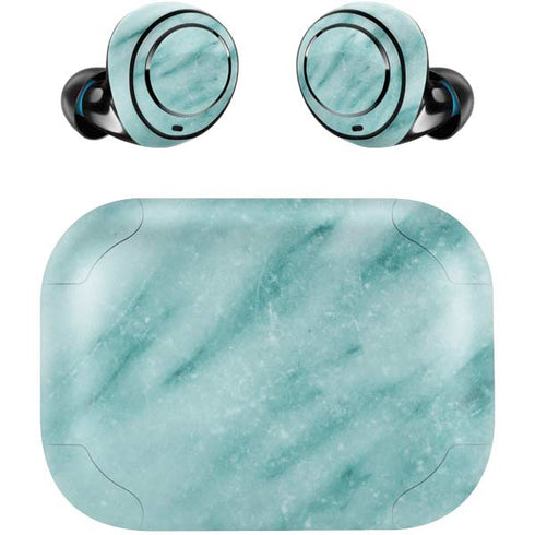 Turquoise Marble Amazon Echo Buds Skin
