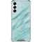 Turquoise Marble Gabb Phone 4 Clear Case