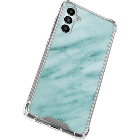 Turquoise Marble Gabb Phone 4 Clear Case
